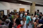 Una exposició de pintura i flamenc reuneixen a centenars de persones en l'inici de la Setmana Cultural de Vilafamés 