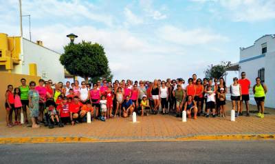 Ms de 120 persones participen en la marxa de la dona d'Almenara