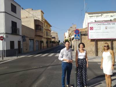 La Diputaci de Castell inverteix 150.000 euros per a eliminar els problemes d'accessibilitat i d'inseguretat viria del carrer Sant Llus d'Almassora 