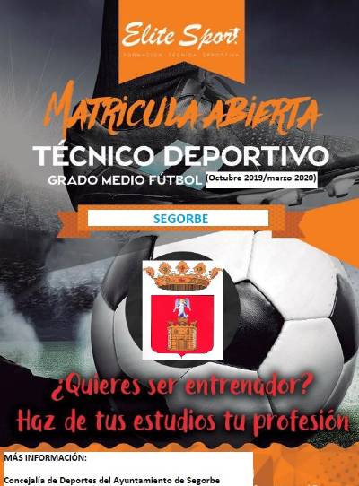 Segorbe oferta la posibilidad de realizar el curso de entrenador profesional de ftbol