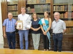 L'Ajuntament de Benicarló reconeix Bert Appermont, director convidat de la serenata a Sant Bartomeu