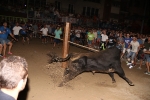 Plaça plena per a veure el tancament de bous embolats, a pesar d'haver escola al dia següent