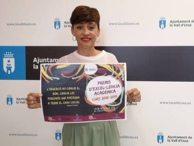 El Ayuntamiento de la Vall dUix entrega este sbado los premios de excelencia acadmica