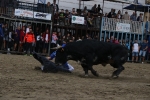 Burriana disfruta de la penúltima jornada taurina, bajo la lluvia