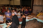 Multitudinari sopar d'embotit a Festa La Vila 2019