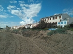 Comencen els treballs per a recuperar la platja de Torre de la Sal de Cabanes després del temporal