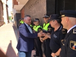 Xilxes celebra San Miguel con una recepción de los agentes de la Policía Local en el Ayuntamiento 