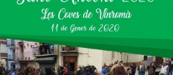 Les Coves de Vinromà festejarà Sant Antoni el dissabte 11 de gener