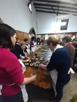Les forcallanes pasten coquetes i rotlletes per a Sant Antoni