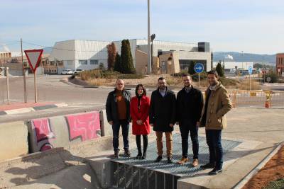 La secretria autonmica d'Economia Sostenible visita les obres de modernitzaci dels polgons industrials de l'Alcora 