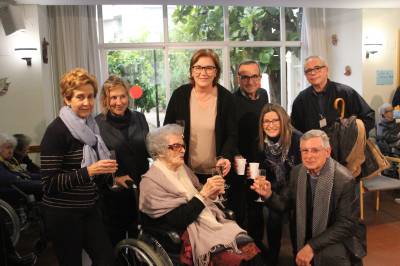 Borriana homenatja Mercedes Fayos Carb en el seu centenari