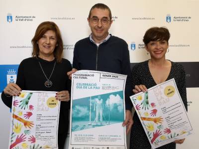 El Ayuntamiento de la Vall d'uix presenta la programacin para el Da de la Paz