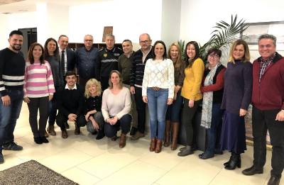 Homenaje al agente Jos Luis Francisco en su jubilacin