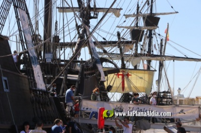 Escala a Castell brinda la oportunidad de conocer gratuitamente la Nao Victoria y el Galon