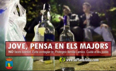 Betx inicia una campaa contra el botelln entre los jvenes