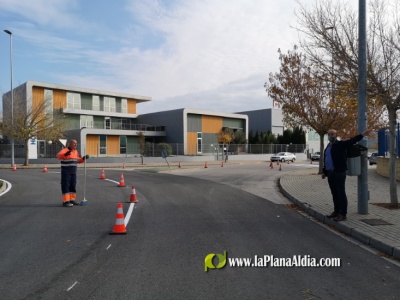 El Ayuntamiento de La Vall d'Uix realiza mejoras en el polgono La Mezquita