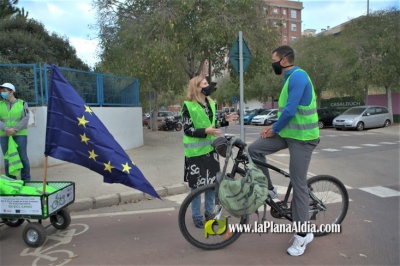 Castell visibiliza su red ciclista de sello europeo y avanza en el diseo de un modelo urbano sostenible