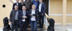 Villa Purificación acoge la firma del convenio de financiación entre el GAL Castellón Sur 14-20 y el IVF