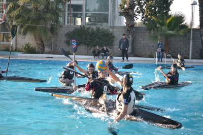 Kayakpolo- 1 Torneo femenino, sub21, sub16 comunidad Valenciana
