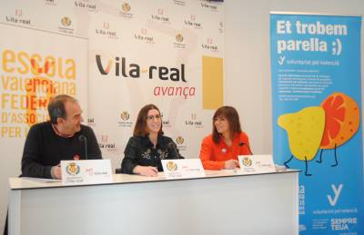 El ‘Voluntariatpelvalencià’ presenta su edición más integradora y participativa en Vila-real