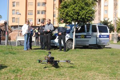 Vila-real incorpora un dron d'ltima generaci per a ajudar en la labor de vigilncia i prevenci de la Policia Local