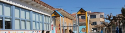 El CEIP l’Albea estrena un nuevo parque infantil