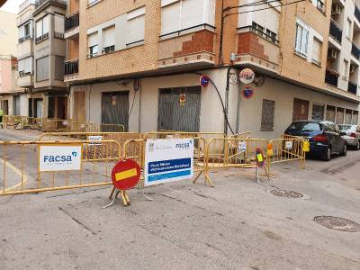 L'Ajuntament de Nules i Facsa renoven la xarxa d'aigua potable en el carrer Sant Vicent