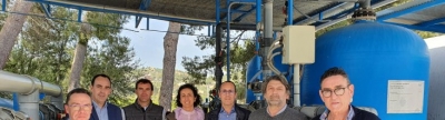 La alcaldesa de La Higueruela visita las instalaciones de potabilización de agua que FACSA gestiona en Betxí