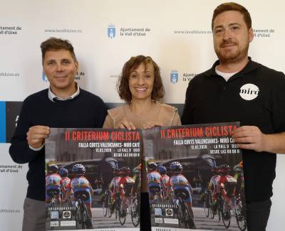 L'Ajuntament de la Vall d'Uix presenta el II Critrium Ciclista de la Falla Corts Valencianes i Mir Caf