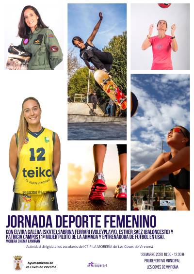 Les Coves de Vinromà se vuelca con el fomento de la igualdad impulsando una jornada deportiva para los escolares