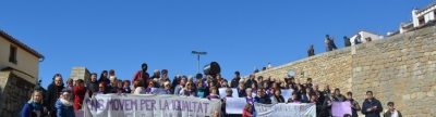 Mucha participación en la marcha por la igualdad del 8 de marzo en Morella