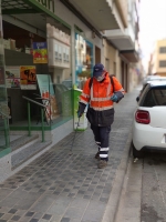 Nules inicia trabajos de desinfección continuados de sus calles