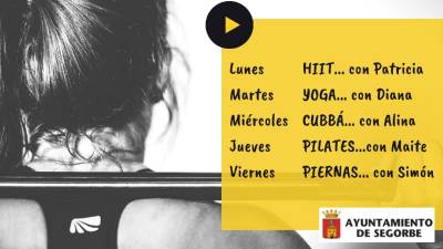 Las Concejalías de Deportes y CADES ponen marcha la iniciativa