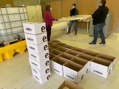 Màscares solidaries 'made in Burriana'