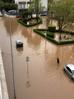 Inundacions,indignació i rescat de persones en el Port de Borriana