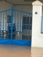 Inundacions,indignació i rescat de persones en el Port de Borriana