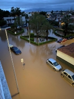 Inundacions,indignació i rescat de persones en el Port de Borriana
