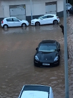Inundacions,indignació i rescat de persones en el Port de Borriana