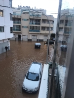 Inundacions,indignació i rescat de persones en el Port de Borriana