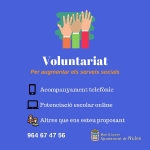Nules pone en marcha un Programa de Voluntariado para dar apoyo a Servicios Sociales
