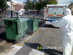 La gestora de residuos TETMA baldea y desinfecta las calles y los contenedores de Alcalá de Xivert