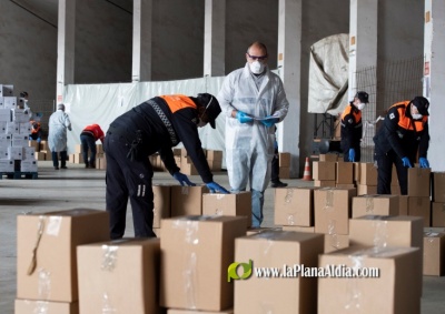 El 95,5% de los ayuntamientos de la provincia se adhiere a la gran operacin de compra de mascarillas coordinada por la Diputacin