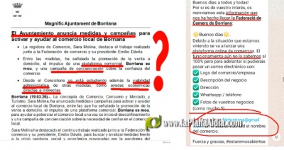 El Ayuntamiento anuncia medidas para los comercios que an no ha trabajado