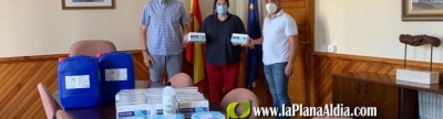 Les Coves de Vinromà agradece a la Sociedad de Caza La Ligera su colaboración en la lucha contra el Covid-19