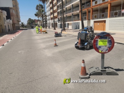 Nules modifica el estacionamiento de la avenida de Primera Lnea de las playas