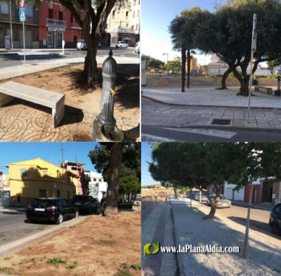 Reprenen els treballs d'embelliment de jardins que es va iniciar poc abans de les eleccions municipals
