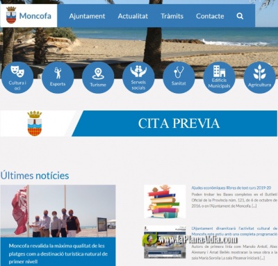 LAjuntament de Moncofa habilita el servei de cita prvia per a oferir la millor atenci ciutadana
