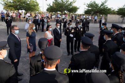 José Martí asiste a la jura de 20 nuevos agentes de la Policía Nacional en Castellón