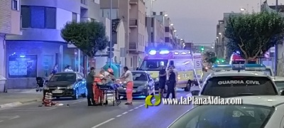 Dos peatones heridos en un atropello en Nules