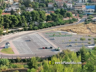 El Ayuntamiento de la Vall d’Uixó finaliza la mejora del párquing de Sant Josep